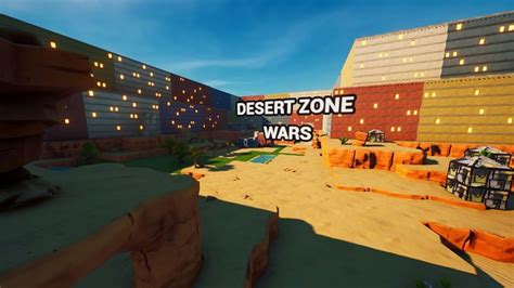 Best Fortnite Desert Zone Wars Map Codes In 2021