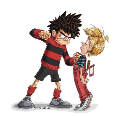 Oc Dennis The Menace The Unrelated Uk And Us Versions Of Dennis