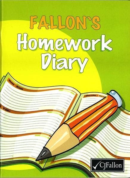 Fallons Homework Diary Primary School Books First Class Second
