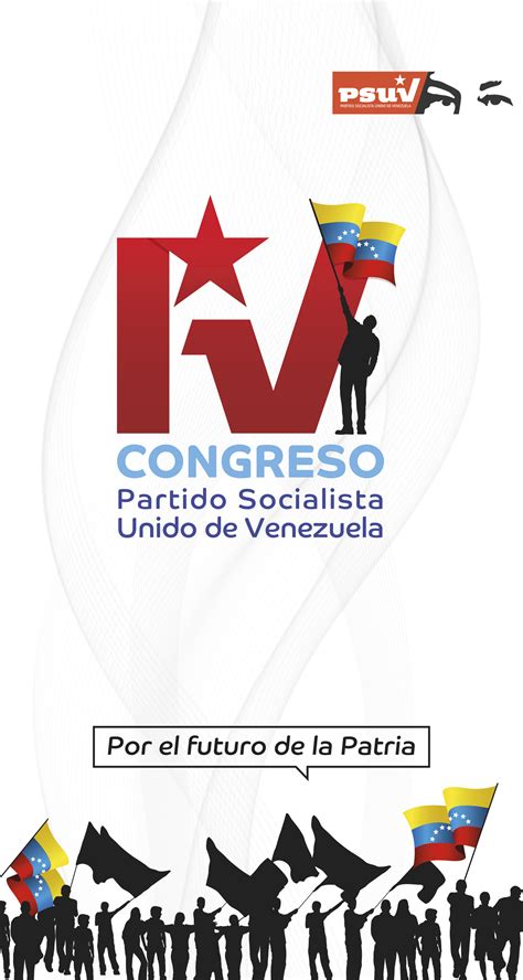 Iv Congreso Partido Socialista Unido De Venezuela Paquete Gráfico Psuv