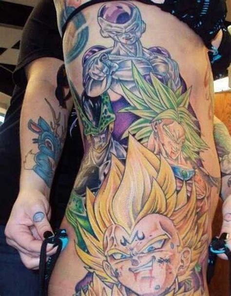 Slump, doraemon, tiger mask, kamen rider and over 400 pieces totally. 22 Awesome Dragon Ball Z Tattoos For Serious Fans