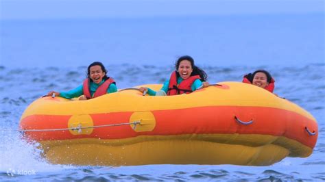 donut boat water sports experience at tanjung benoa beach bali indonesia klook singapore