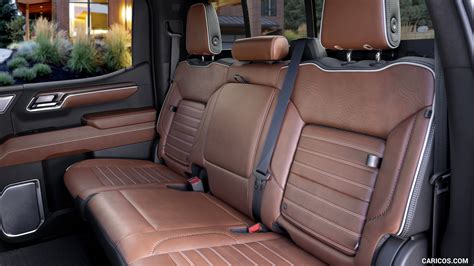 2022 Gmc Sierra Denali Ultimate Interior Rear Seats Caricos