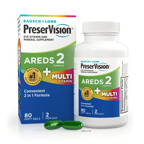 Buy Preservision Areds Multivitamin In Eye Vitamin Contains Vitamin C D E Zinc