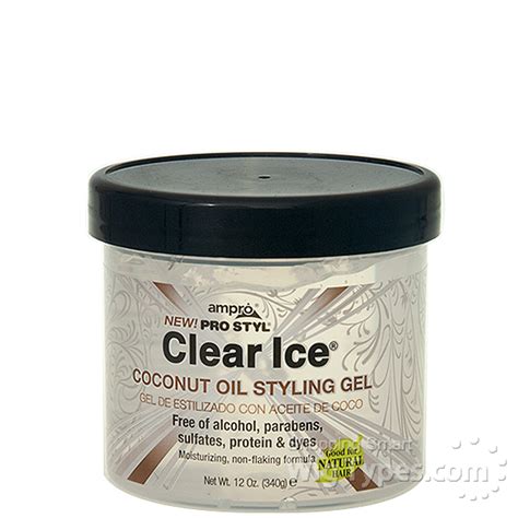 I have trouble fighting damage. Ampro Pro Styl Clear Ice Coconut Oil Styling Gel 12oz ...