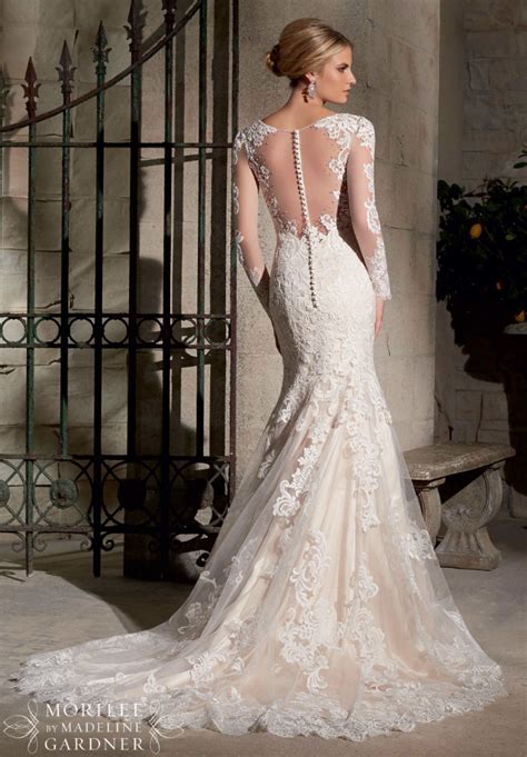 Love The Lace In This Georgeous Gown Mori Lee Wedding Dress Wedding