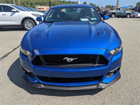 Pre Owned 2017 Ford Mustang Gt In Lightning Blue Metallic Greensburg