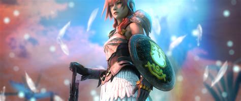 Download 2560x1080 Wallpaper Final Fantasy Video Game Girl Warrior