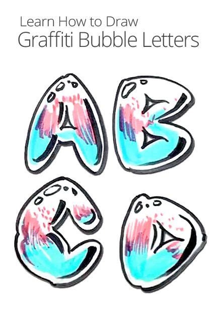 Drawing Graffiti Bubble Letters Abcd Graffiti Bubble Letters