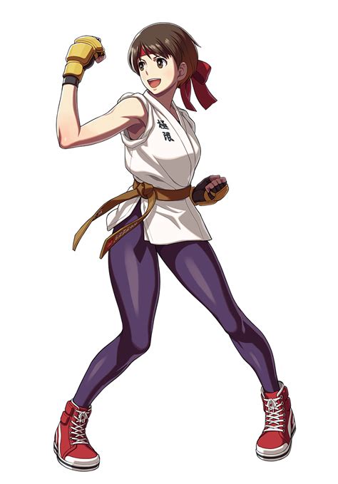 Yuri Sakazaki King Of Fighters Female Characters Art Of Fighting