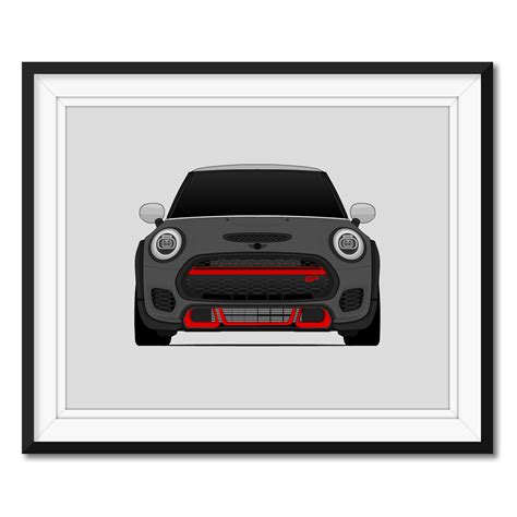 Mini Cooper Jcw Gp F56 2020 Present 3rd Generation Inspired Poster