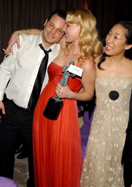 13th Annual Screen Actor Guild Awards Justin Chambers And Katherine