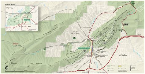 Hot Springs National Park Map Zoning Map