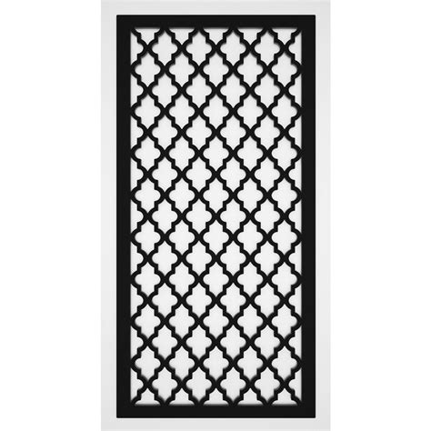 We did not find results for: Trex Morocco 2 ft. x 4 ft. Black Vinyl Decorative Screen ...