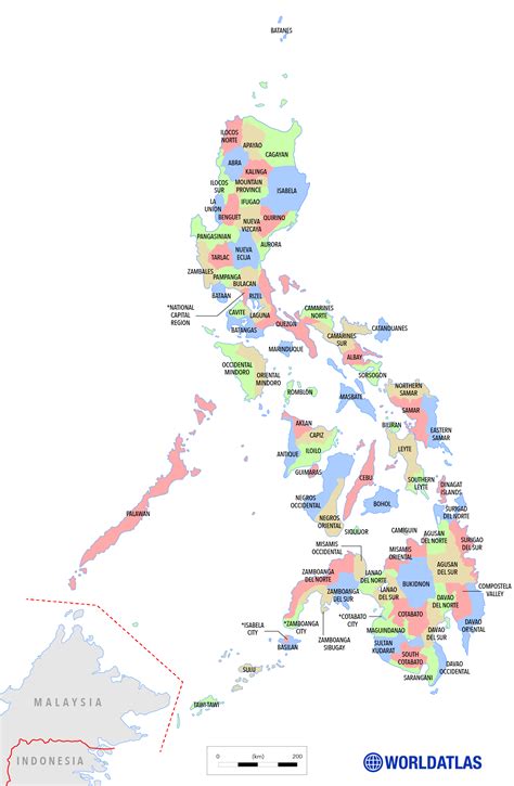 5 Maps Of Philippine Provinces The World Map