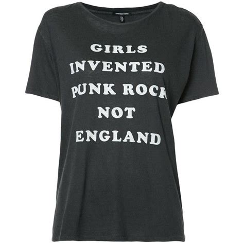 R13 Girls Invented Punk Rock T Shirt 225 Liked On Polyvore Featuring Tops T Shirts Shirts