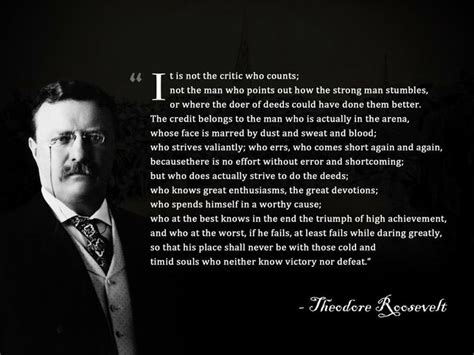 Daring Greatly Teddy Roosevelt Desktop Wallpaper Quotes