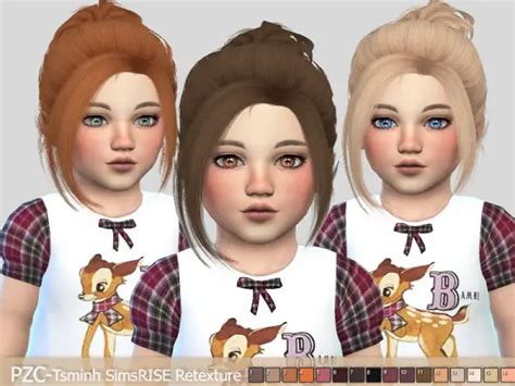 The Sims Resource Tsminh`s Rise Hair Retextured By