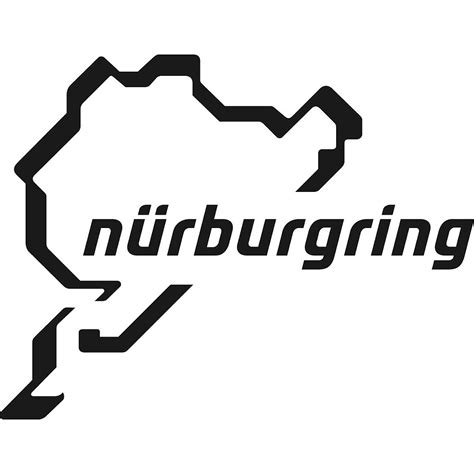 Nurburgring Logo By Dawa Bu Redbubble