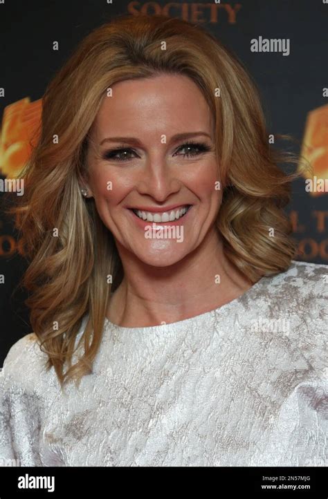 Gabby Logan Arrives For The Royal Television Society Programme Awards