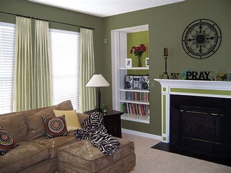 We painted the living room walls a paler color — farrow & ball's mizzle — and whitewashed the natural wood ceiling beams. think of a sage green and then add a hint of bright lemon. Living room with sage green paint colors - Maybe a wall in ...