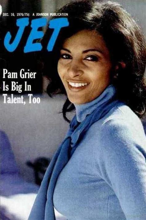 Pam Grier On The Cover Of Jet Magazine December 1976 Jet Magazine