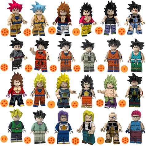 Budokai (or budoukai via romaji issues, and simply known as just dragon ball z in japan) is a more traditional fighting game taking place in a full 3d environment allowing for sidestepping ala tekken whilst of course including all of the series' special attacks. 6Pcs Dragon Ball Z Figure Black Goku Vegeta Lego Minifigure Toys Building Toy Sets & Packs ...