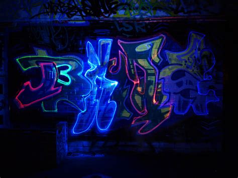 Neon Graffiti Graffiti Sample