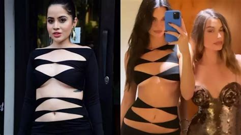 Urfi Javed Copies Kendall Jenner S Daring Cut Out Dress For Day Out