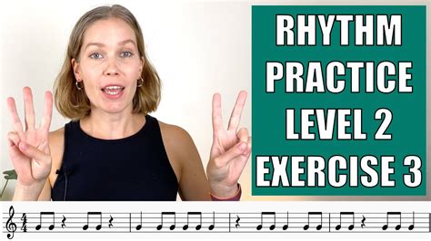 Rhythm Clapping Practice Level 2 Exercise 3 Beamed Eighth Notes