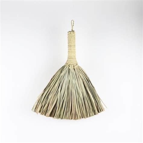The Beldi Doum Broom Is Made From Natural And Sustainable Palm Leaves