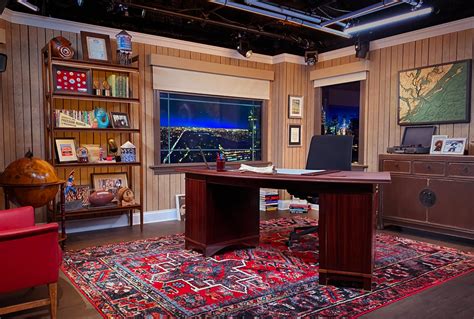 Set Design Galleries With Late Night Talk Show