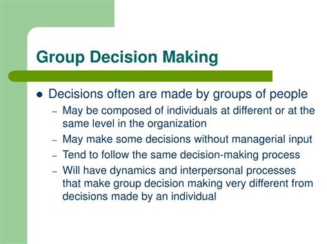 ppt decision making by individuals and groups powerpoint presentation id 165074