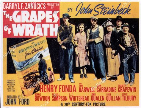 Film Stills Grapes Wrath 1940 Jane Editorial Stock Photo Stock Image