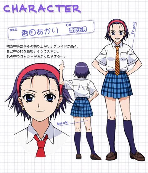Akari Kouda De High School Girls Personajes Femeninos Personajes