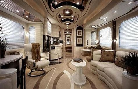 Fotogalería las mejores autocaravanas de súper lujo Luxury caravans Caravan interior Luxury rv