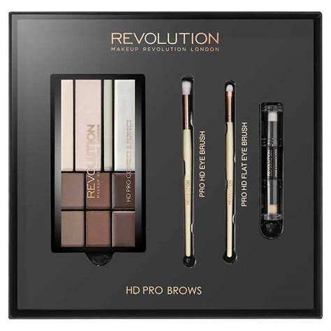 Makeup Revolution Hd Pro Brows T Set Limited Edition