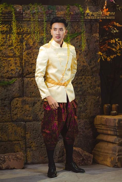 cambodian traditional dresses men dress costumes man amazing outfits style fashion