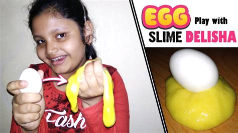 Egg Slime Slime Kaise Banate Hai Egg Slime Videos Must Watch