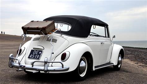 Oldtimer te huur: Volkswagen Kever cabriolet (wit 1965) cabrio