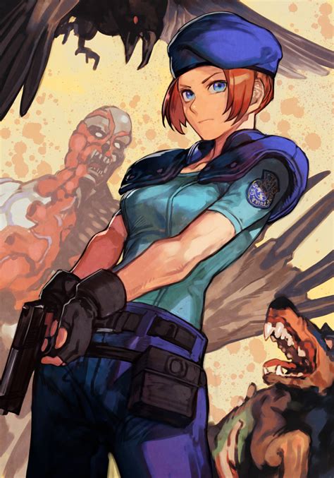 Jill Valentine Resident Evil Drawn By Hungryclicker Danbooru