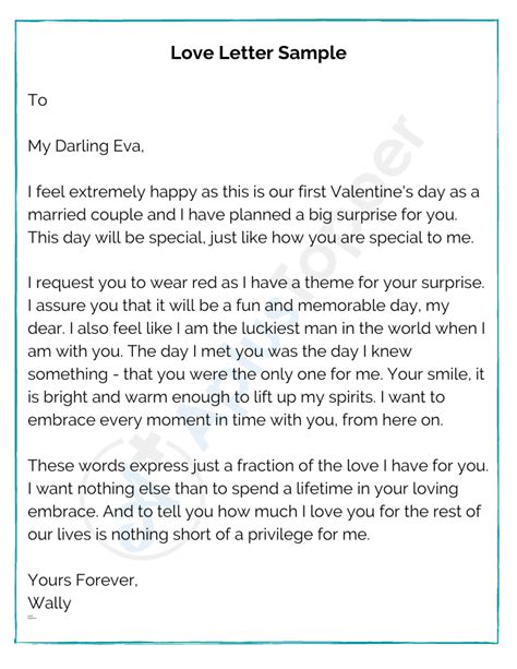 Love Letter How To Write Love Letter Samples Examples