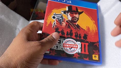 Unboxing Red Dead Redemption 2 Pre Owned Game Disc From Gameloot Youtube