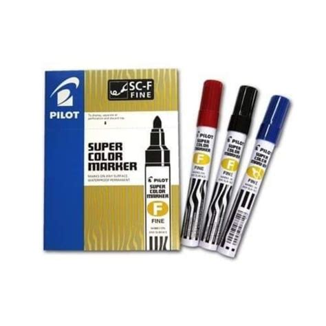 Pilot Super Color Marker Pentel Pen Finebroad Shopee Philippines
