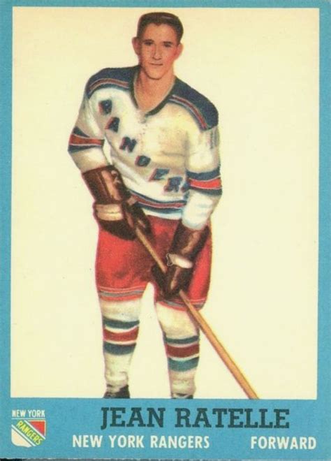 Pin By Robert Darrow On Hockey Cards New York Rangers Nhl Players