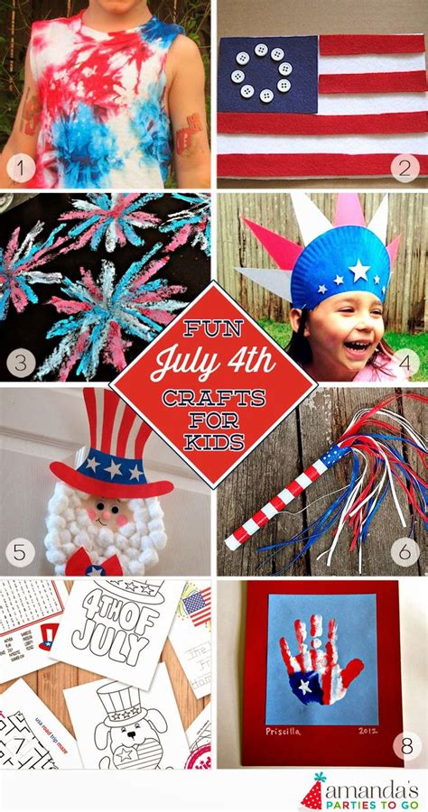 Amandas Parties To Go July 4th Activities For Kids Fourth Of July