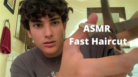 Asmr Fast And Tingly Haircut 💈 Youtube
