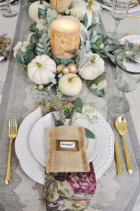 40 Amazing Place Setting Ideas To Elevate Your Thanksgiving Table