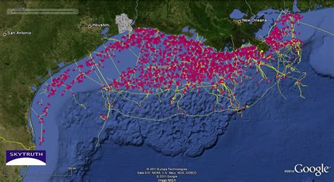 Have You Seen This Map Of Gulf Coast Pipelines And 3000 Oil Rigs