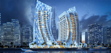 J One The Iconic U Shaped Towers Taking Shape In Dubai Riveria